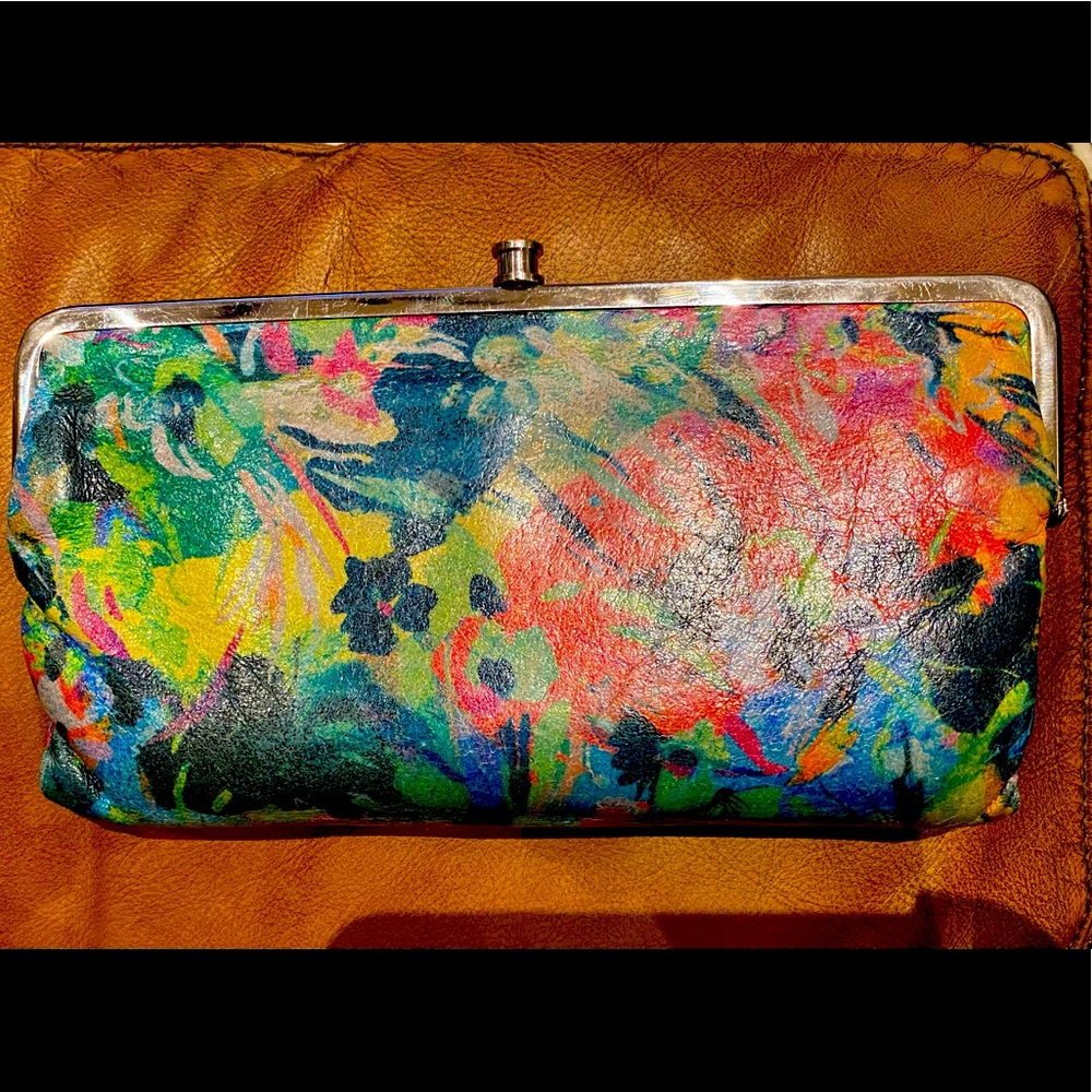 Hobo leather lauren wallet